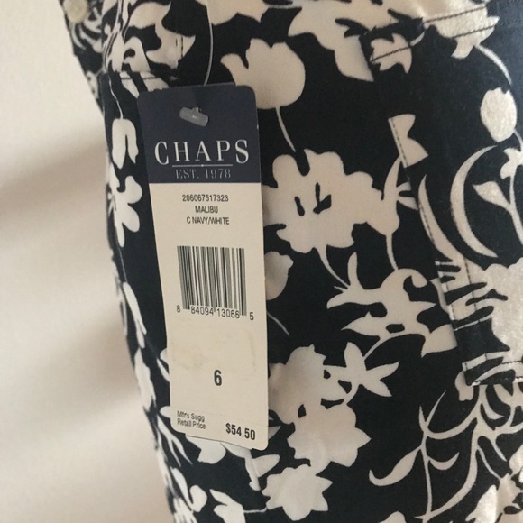 NWT Chaps Capris - Picture 4 of 10